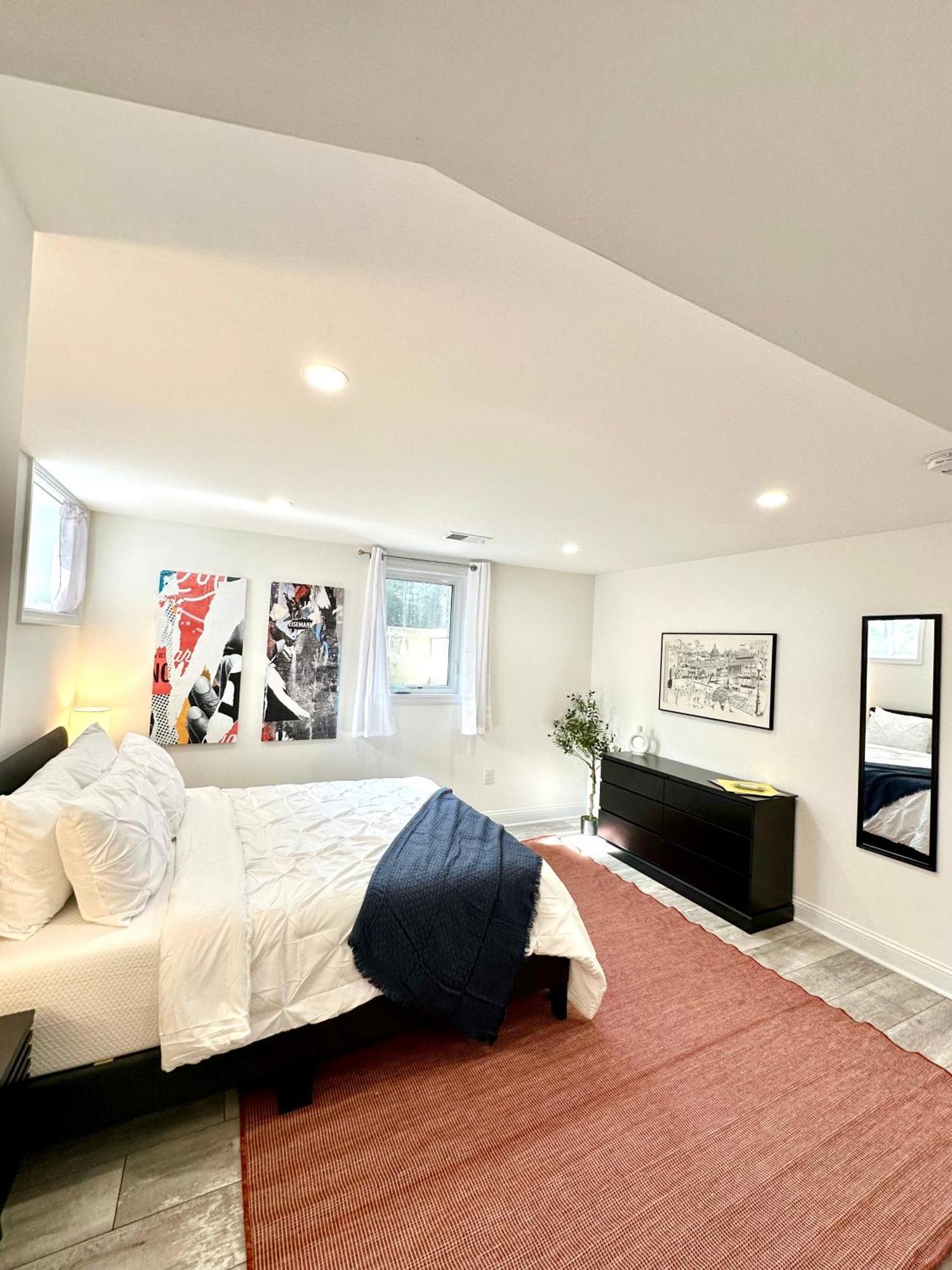 Stylish 1 Bed - 5 Min Walk To Metro, Free Parking! Apartment Washington Ngoại thất bức ảnh